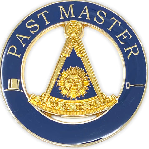 Past Master Cut-Out Car Emblem