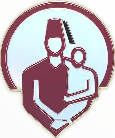 Shriners Cut-Out Car Emblem