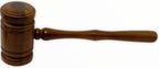 Masonic Principal Officer Gavel & Round Sound Block, gavel
