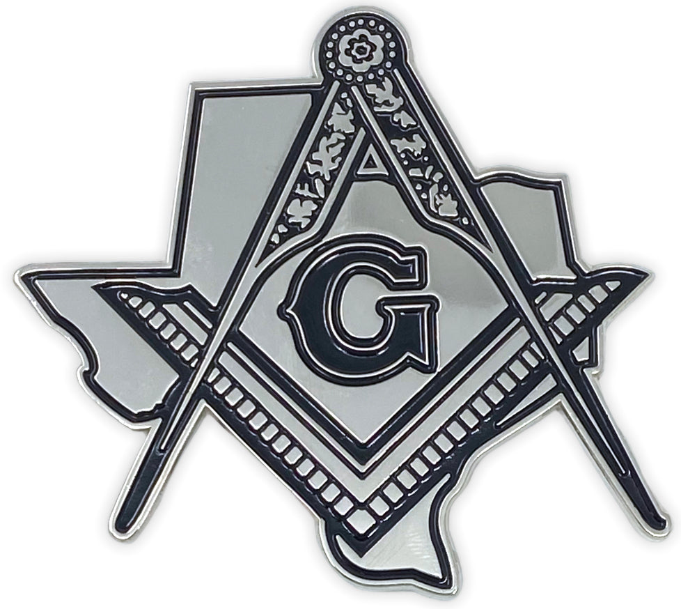 Mason Masonic Cut Out Car Emblem - Brothers and Sisters' Greek Store Mason Masonic Cut Out Car Emblem - Brothers and Sisters' Greek Store