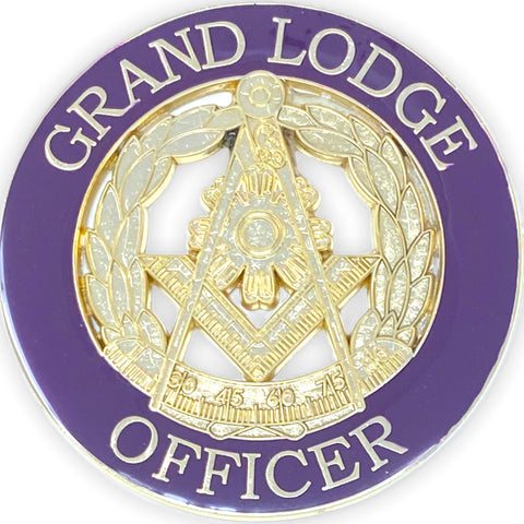 Freemason Grand Lodge Officer Car Emblem
