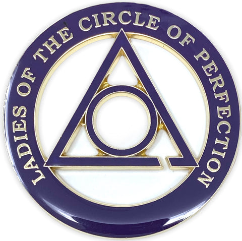 Ladies of The Circle of Perfection Cut Out Car Emblem