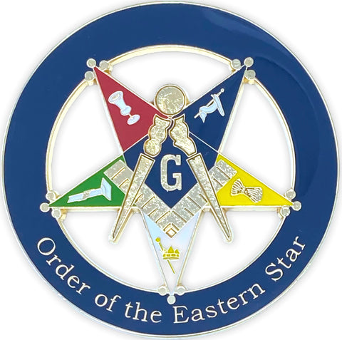 OES Patron Cut-Out Car Emblem