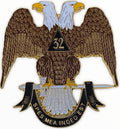 Scottish Rite 32nd Degree Car Emblem